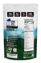 Opportuniteas grass-fed whey isolate scoop ready for post-workout shakes.
