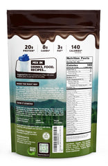 Opportuniteas organic plant-based protein blend ingredients label