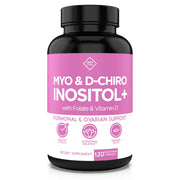 Optify Myo-Inositol D-Chiro Inositol bottle front promotes hormonal balance.
