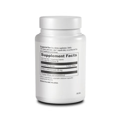 OPTIMALHEALTH DHEA 25mg label detail showing non-GMO vegetarian gluten-free formula.