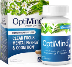 Optimind Synapsa bottle signals memory and focus support.