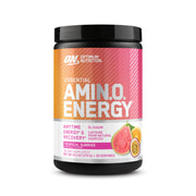 Optimum Nutrition Amino Energy Tropical Sunrise tub showing a versatile pre-workout option.