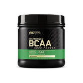 Optimum Nutrition BCAA 5000 powder unflavored ready for easy mixing in water.