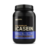 Optimum Nutrition Gold Standard Micellar Casein Chocolate Supreme container for overnight recovery support.
