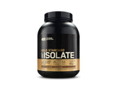Optimum Nutrition Gold Standard Isolate Chocolate Bliss tub showcasing premium whey protein for post-workout support.