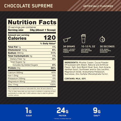 Shaker bottle with prepared shake demonstrates quick, convenient mix