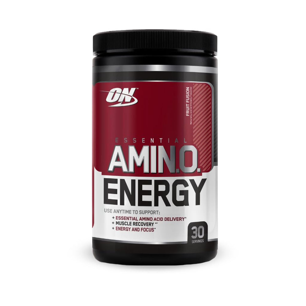 Optimum Nutrition Gold Standard Pre-Workout Fruit Fusion bottle ready for training energy