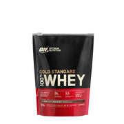 Optimum Nutrition Gold Standard Whey front packaging, ideal for post-workout recovery.