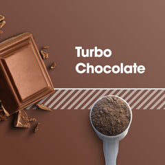 Optimum Nutrition Platinum Hydrowhey Turbo Chocolate scoop for post-workout protein.