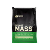Optimum Nutrition Serious Mass vanilla powder in a jar for high calorie fueling toward weight gain goals