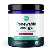 Ora Organic Pre Workout Berry Beet powder for a smooth energy boost