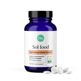 Close-up of Ora Organic Vitamin D3 5000IU + K2 chewable tablet for daily bone support.