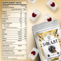 ORBILIVE Shilajit Gummies individually wrapped for on-the-go daily use.