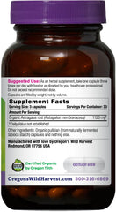 Oregon's Wild Harvest astragalus capsules close-up suitable for daily wellness.