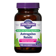 Oregon's Wild Harvest Astragalus Reishi bottle promotes natural immune balance.