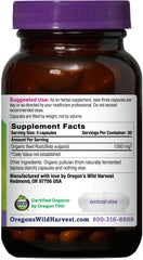 Oregon's Wild Harvest beet root capsules close-up with smooth shells