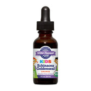 Oregon's Wild Harvest Children's Echinacea Goldenseal Orange bottle for kids.