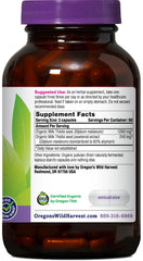 Oregon's Wild Harvest capsules close-up showing plant-based pullulan coating