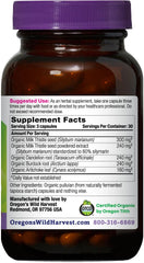 Bottle of Oregon's Wild Harvest capsules ready for daily routine