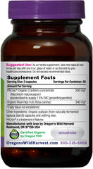 Rose Hips capsules from Oregon's Wild Harvest offering natural vitamin C support