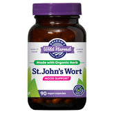 Oregon's Wild Harvest St John's Wort bottle front showing mood support potential