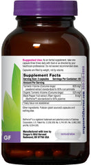 Oregon's Wild Harvest turmeric label close-up highlights organic curcuminoids and potency