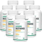 Orgabay liposomal nicotinamide riboside bottle highlights potential NAD+ support