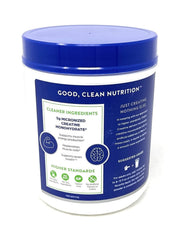 Orgain creatine micronized powder scoop shows a 5g serving size.