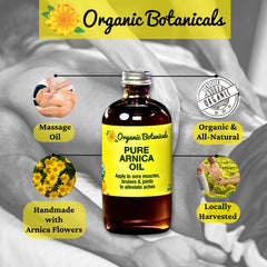 Organic Botanicals Arnica Oil with jojoba for soothing joints