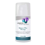 Organic Excellence Balance Plus Therapy bottle with pump for easy, precise dosing.