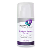 Organic Excellence Progesterone Cream bottle showing natural formula for hormone balance