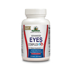 Organic Farms Vitamins Eyes Complex bottle—supports eye health in daily routine.