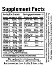 Organic Farms Vitamins Ultra Man tablets for daily vitality and immune support.