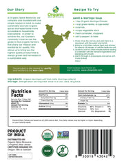 Organic Spice Resource Moringa powder in a smoothie for quick nutrition.
