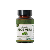 Organic Spree Aloe Vera Tablets bottle ready for daily digestive and skin support.