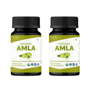 Organic Spree Amla tablets bottle for daily vitamin C and immune support