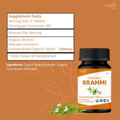 Organic Spree Brahmi USDA Organic seal on packaging