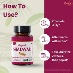 Shatavari bottle beside a cup for daily routine