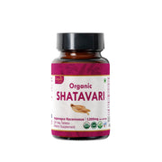 Organic Spree Shatavari tablets bottle close-up for daily wellness support