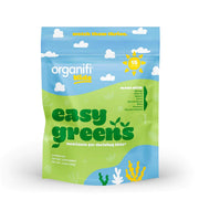 Organifi Kids Easy Greens bottle offers convenient veggie nutrition for kids.