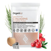 Organixx Collagen Peptides bottle with clean sourcing for skin and joints