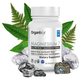 Organixx Magnesium Supplement bottle front for daily wellness and easy absorption.