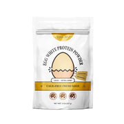 Orgnisulmte egg white powder bag for versatile baking and high-protein recipes