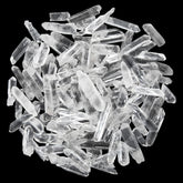 Orientrea clear quartz point, 0.6–1.38 inches, ideal for crystal grids and decorative displays
