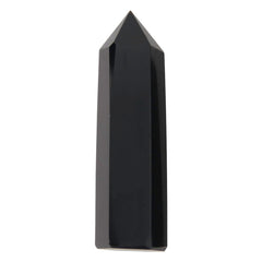 Orientrea Obsidian Wand in hand highlighting comfortable grip for calm rituals.