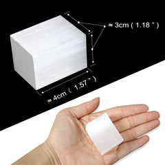 Orientrea Selenite Cube hand-cut highlighting artisan craft and unique energy.