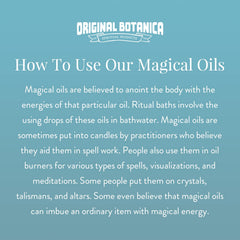 Original Botanica Crossing Oil used for dressing candles to enhance spell work.
