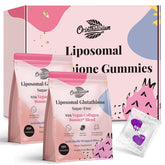 Orinthalixium liposomal glutathione gummies bottle daily antioxidant support.