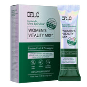 Orlo Vitality Mix travel kit packaging with compact sachets for daily wellness