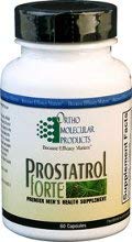 Ortho Molecular Prostatrol Forte bottle may support urinary comfort with a natural ingredient blend.